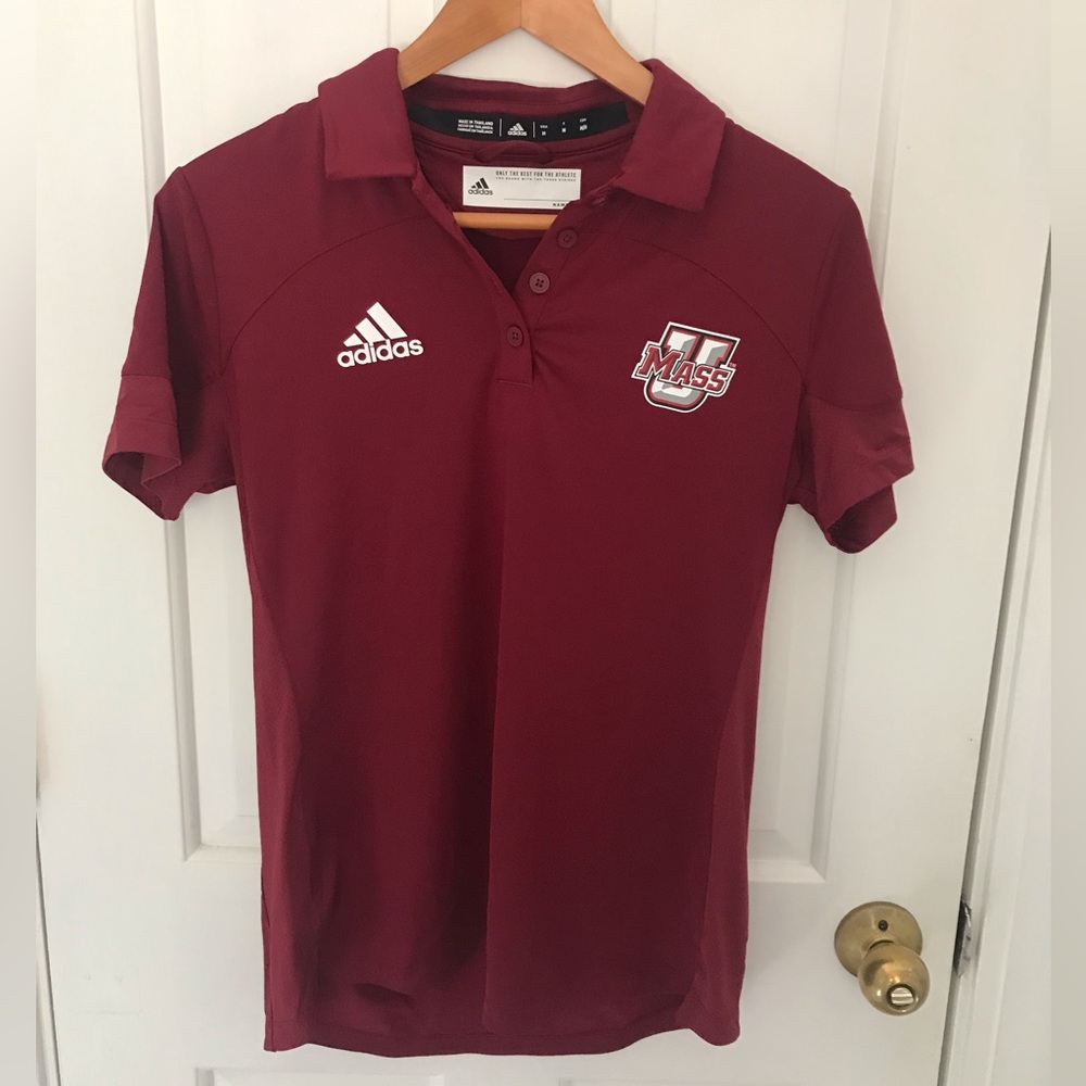 Maroon Adidas’s Polo